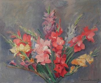 Bouquet de fleurs by 
																	Czeslaw Zawadzinski