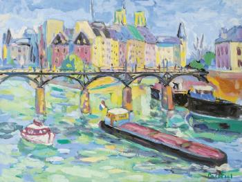 Le pont des arts by 
																	 Paco-Fiol