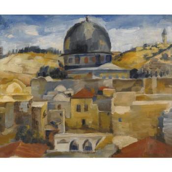 View Of Jerusalem by 
																	Ziona Tajar