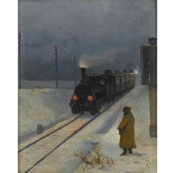 The Night Train by 
																	Abraham Neumann