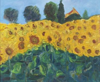 Sunflowers Riberac by 
																	Ita Quilligan