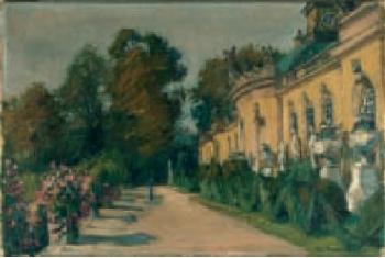 Promenade bei der Bildergalerie, Schloss Sanssouci by 
																	Konrad von Kardorff