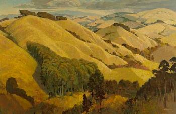 Sonoma hills by 
																	Louis Macouillard