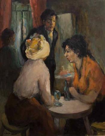 A conversation in a pub by 
																	Alexander Rose-Innes