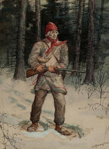 On the hunt by 
																	John H Macnaughton