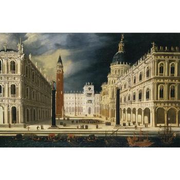 Venice, A View Of San Marco From The Bacino by 
																	Francois de Nome