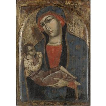 Madonna And Child by 
																	 Adriatic School