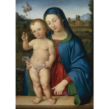 Madonna And Child by 
																	Andrea l'Ingegno
