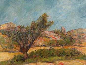 Paysage à l'olivier by 
																	Joseph Ravaisou