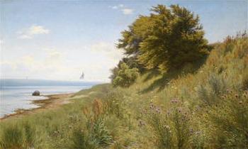 A summer's day at the sea by 
																	Ludwig Kabell