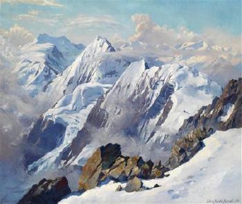 Ötztal Alps by 
																	Eduard von Handel-Mazzetti