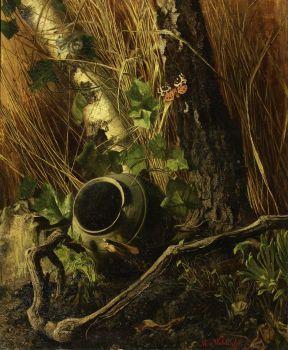 Waldbodenstillleben by 
																	Baroness M von Waldenfels