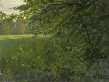 Sommerliche Waldlichtung by 
																	Otto Muller-Hartau