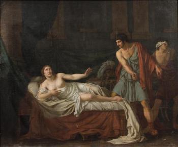Sextus et Lucrèce by 
																	Jean Joseph Taillasson