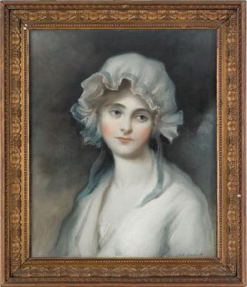 Portrait of a woman by 
																	Daniel Albert Veresmith