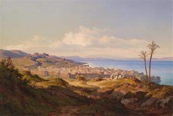 City and lake of Tiberia by 
																	Edmund von Worndle