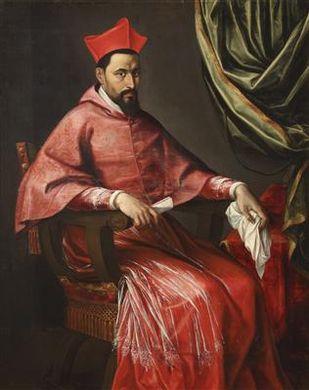Portrait of a cardinal by 
																	Pietro Facchetti