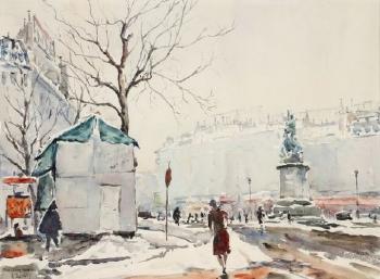 Place Clichy, mars by 
																	Andre Duculty