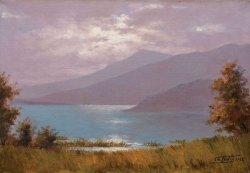 Lac d'Aiguebelette by 
																	Charles Ludin