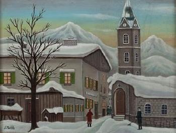 Advent in Tirol by 
																	Josef Pachta