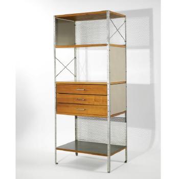 A Unique First Edition ESU (Eames Storage Unit) by 
																	Charles Eames