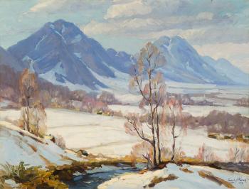March day, Looking from Wide Acres toward Boulder by 
																			Frank Varva
