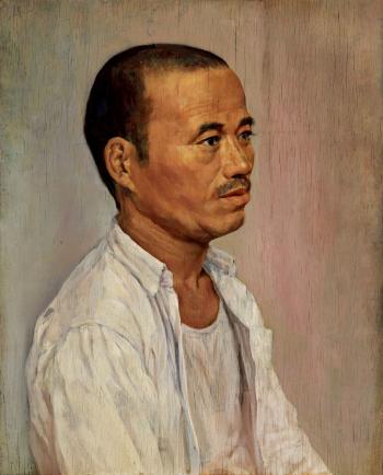 Portrait of a Northern man by 
																	 Zhuang Zi Man