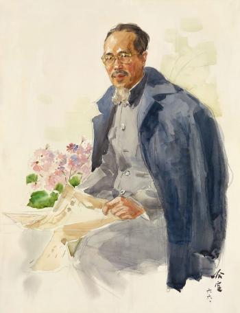 Portrait of Li Yongsen by 
																	 Ha Ding