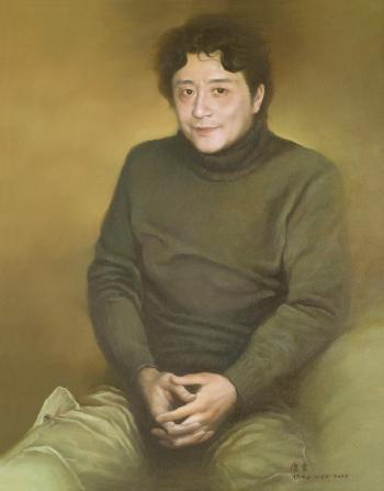 The portrait of He Duoling by 
																	 Tang Wen
