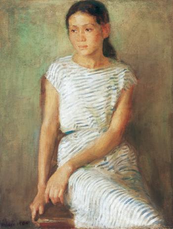 A girl by 
																	 Zhou Daji