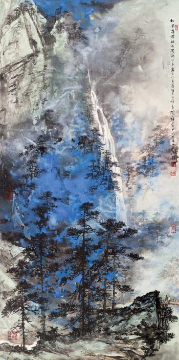 Landscape by 
																	 Xiong Yizhong
