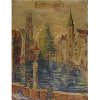Brugge by 
																	Franz von Zulow
