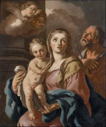 Sacra Famiglia by 
																	Paolo de Majo