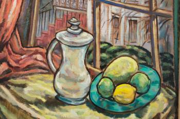 Still life with window by 
																			Alice Stanley Acheson