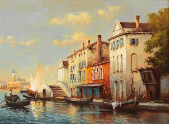 Venice, view on the Grand Canal by 
																			Yuri Zeleng