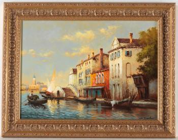 Venice, view on the Grand Canal by 
																			Yuri Zeleng