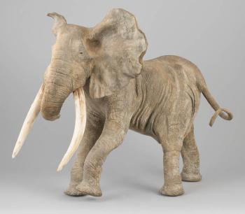 Lui-même, lui-même (éléphant) by 
																	Francois Van den Berghe