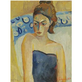 Portrait Of A Girl by 
																	Minas Avetisian