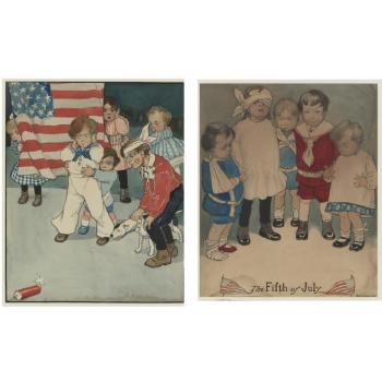 i) The Fourth of July; ii) The Fifth of July by 
																	Ruth M Hallock