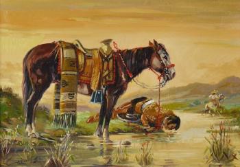 Charos Scenes: The Watering Hole by 
																			Humberto Limon Salazar