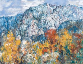 Herbstliche Berglandschaft by 
																	Erik Haamer