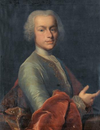 Porträt des Franz Christoph Müller by 
																	Johann Rudolf Daelliker