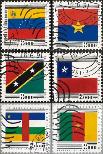 Stamp collection by 
																	 Ren Jian