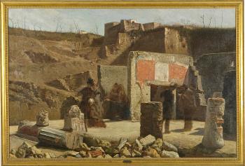 Visita agli scavi by 
																	Eugenio Tano