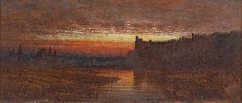 Arundel Castle, evening by 
																	George F Teniswood