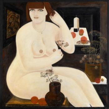 Nude with oranges by 
																	Igor Obrosov