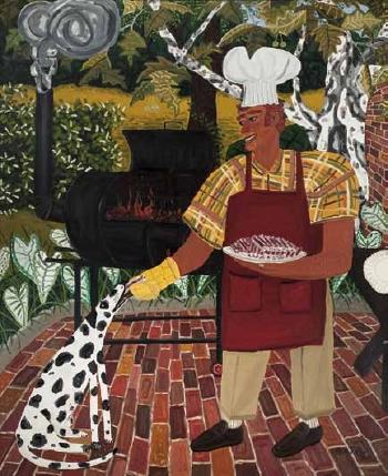 Barbeque by 
																	David Bates