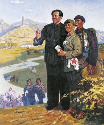 Chairman Mao, send us on the reds university by 
																	 Qin Da Hu