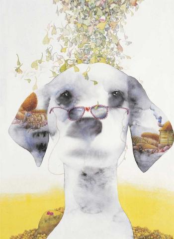 Cool dog by 
																	 Tang Yunhui