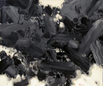 Painting of dense mist no. 45 by 
																	 Qi Haiping